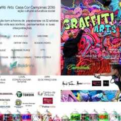 REGIÃO: Ação cultural da ‘Graffiti Arts’ faz arte prol Boldrini