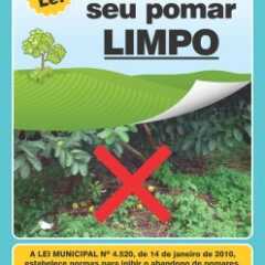 VALINHOS: Prefeitura realiza campanha para manutenção em pomares