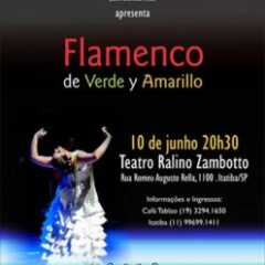 REGIÃO: Café Tablao apresenta ‘Flamenco de Verde y Amarillo’ em Itatiba
