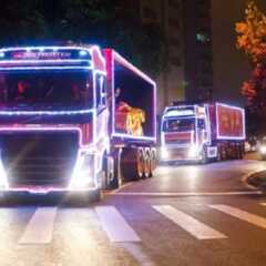 REGIÃO: Caravana Iluminada da Coca-Cola na região de Jundiaí