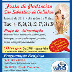 VALINHOS: Final de semana com festa tradicional em homenagem a São Sebastião