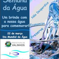 VALINHOS: Daev convida a população de VALINHOS para o plantio de mudas de árvores para celebrar o dia da água