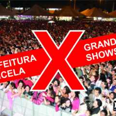 Confirmado: Festa da Uva de LOUVEIRA não terá grandes shows