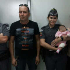 VALINHOS: PM salva bebe de engasgamento