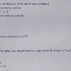 VALINHOS: Prefeitura alerta para falso e-mail de cobrança do IPTU