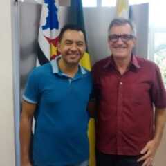 LOUVEIRA: Marquinhos do Leite visita presidente da Câmara de VALINHOS