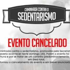 LOUVEIRA: Caminhada contra o sedentarismo é cancelada