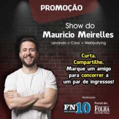 VINHEDO: Maurício Meirelles faz show no dia 27