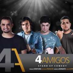 VINHEDO: ‘4 Amigos’ é show de riso no Teatro Municipal