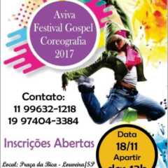 LOUVEIRA: ‘Aviva Festival Gospel Coreografia’ promete agitar a cidade