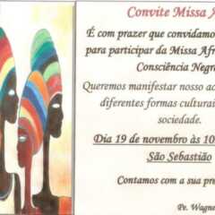 LOUVEIRA: Amanhã tem missa Afro Brasileira