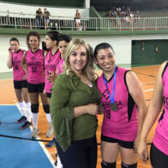 VINHEDO: Squadra conquista o título do Campeonato Municipal de Voleibol Feminino Indoor