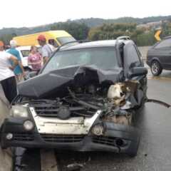 LOUVEIRA: Acidente grave na ponte do ‘Santo Antônio’