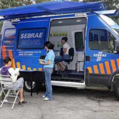 LOUVEIRA: Sebrae Móvel está atendendo no Centro e Bairro