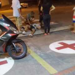 LOUVEIRA: Ciclista é atropelado no Centro