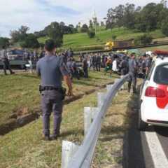 REGIÃO: Acidente com viatura deixa policial militar morto e outros três feridos entre Valinhos e Campinas