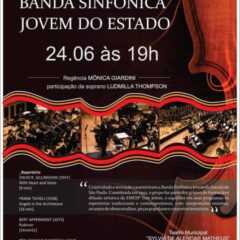 VINHEDO: Hoje tem apresentação da Banda Sinfônica Jovem do Estado no Teatro Municipal