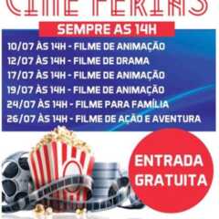 LOUVEIRA: Cine Férias está de volta com exibição de 6 filmes gratuitos