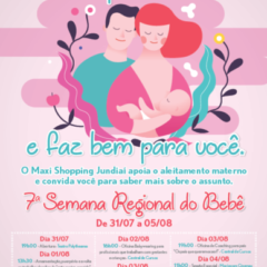 REGIÃO: Eventos no Maxi Shopping Jundiaí apoiam o aleitamento materno
