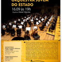 VINHEDO: Orquestra Jovem do Estado faz apresentação neste domingo no Teatro Municipal