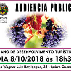 Câmara de Louveira convida para Audiência Pública, dia 08 de Outubro. Participe!