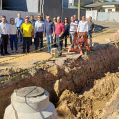 VINHEDO: Prefeito promove visita a obras pela cidade com secretários municipais e vereadores