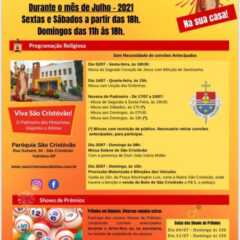VALINHOS: Tradicional festa de São Cristóvão começa nesta sexta-feira (2)