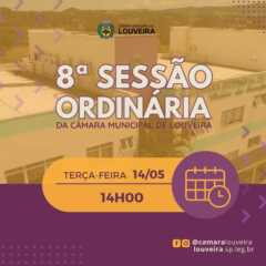 LOUVEIRA: Acompanhe, ao vivo, sessão ordinária da Câmara Municipal de Louveira