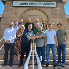 VINHEDO: SANTA CASA RECEBE A VISITA DE REPRESENTANTE DO MINISTRO DA SAÚDE
