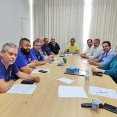 VALINHOS: Prefeito Franklin se reúne com diretoria do Sindicato dos Servidores Públicos