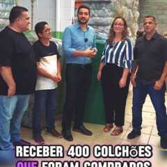 LOUVEIRA: Administração Paulo Finamore adquire 400 colchões para creches e escolas. “Garantimos esse cuidado essencial”, diz Prefeito