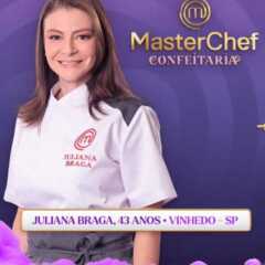 VINHEDO: Vinhedense Juliana Braga se prepara para brilhar no Masterchef da Band