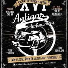 LOUVEIRA: XVI Encontro de Carros e Motos Antigos acontece neste domingo (26)