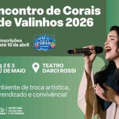 VALINHOS: Inscrições para Encontro de Corais se encerram nesta sexta-feira (10)