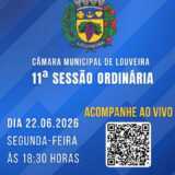 LOUVEIRA: Acompanhe hoje, ao vivo, às 18h30, Sessão Ordinária, na Câmara Municipal. Assista AO VIVO! 