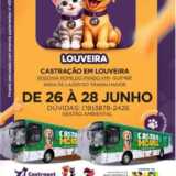 LOUVEIRA: Há vagas disponíveis para campanha de castração gratuita de cães e gatos