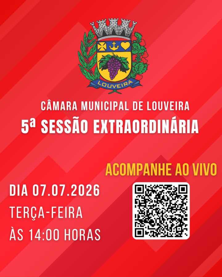 camara louveira 5a sessao extraordinaria 2026