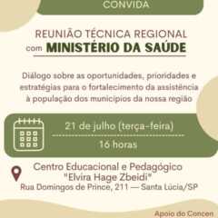 REGIÃO: Prefeito de Santa Lúcia promove encontro regional para fortalecer a saúde pública com apoio do CONCEN e Ministério de Saúde
