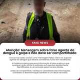 VINHEDO: Autoridades alertam golpe da FakeNews