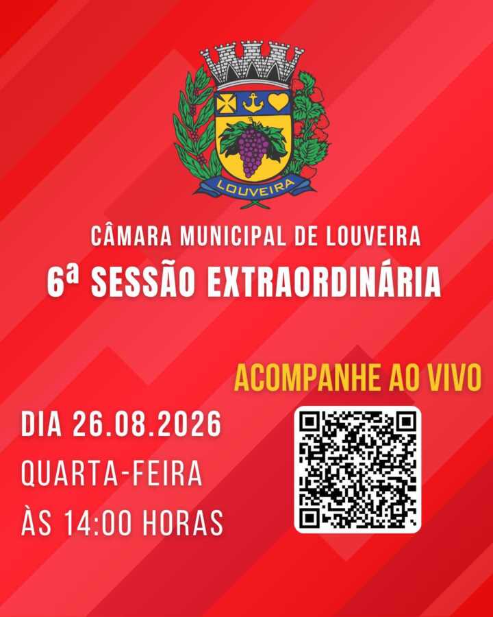 Camara Louveira 6a sessao extraordinaria 2026